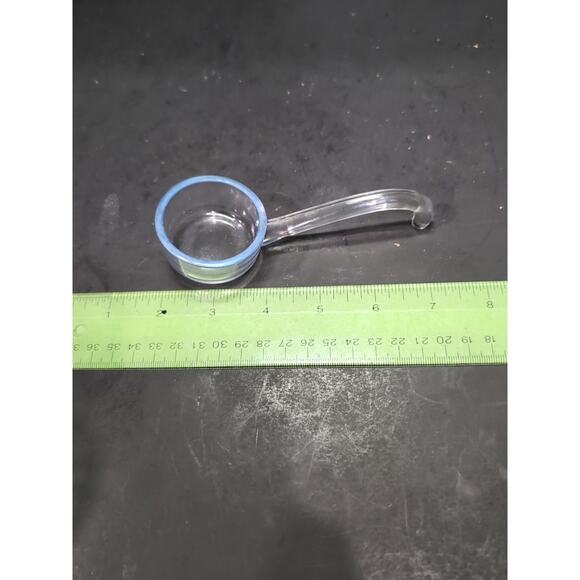 Fostoria Blue Azure Whip Cream Ladle, Dipper, Collectible Glassware, Serveware - Picture 6 of 8